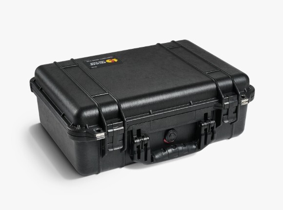 1500 Protector Case no foam inserts black