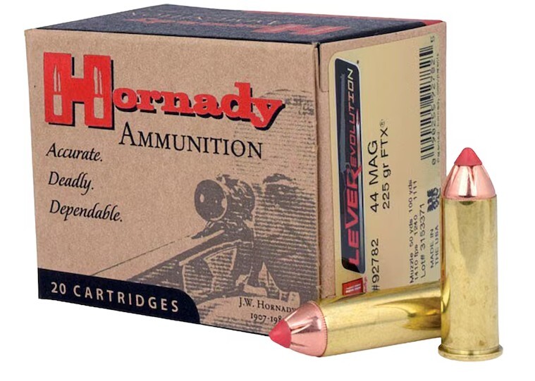 44 magnum Hornady LeverEvolution Ammo