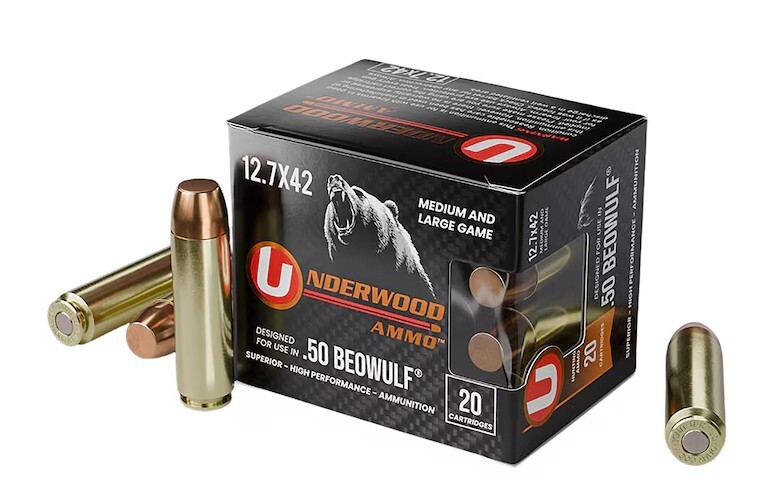 .50 Beowulf Underwood Ammo