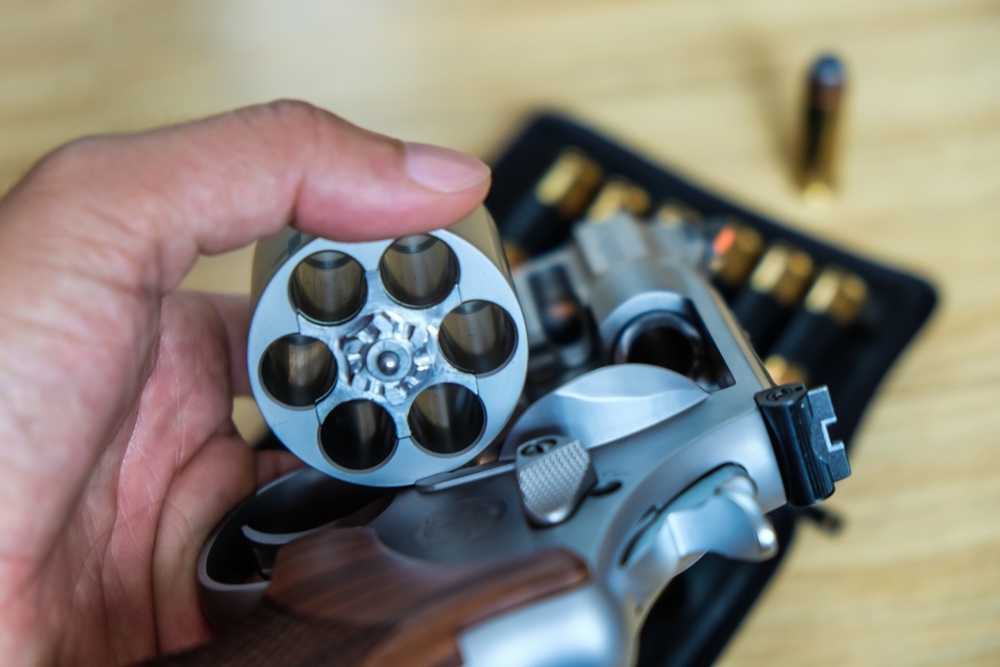 Revolver with Cylinder Out