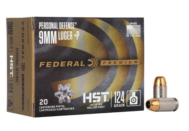 Federal +P ammo