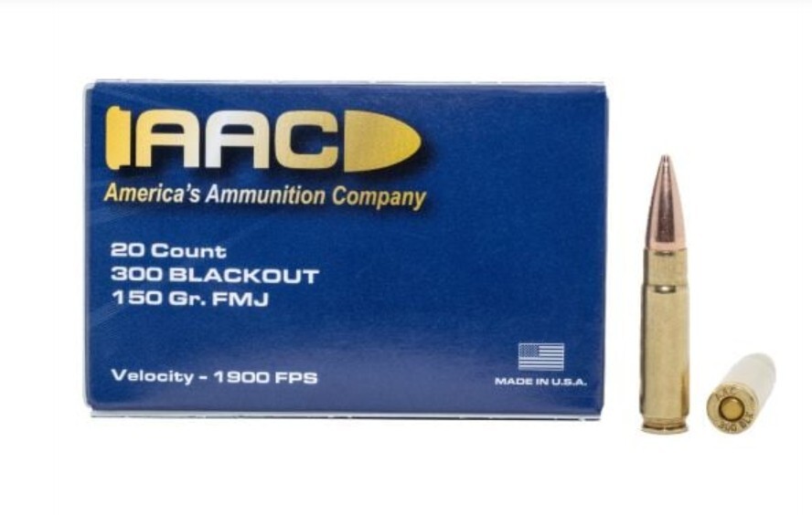 AAC Ammo 300 Blackout 150gr FMJ
