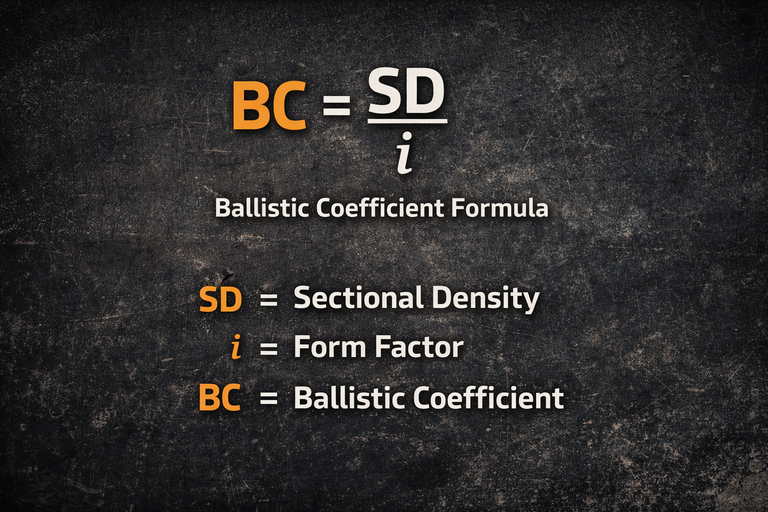 Formula to find BC