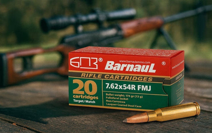 Barnaul ammo and SVD rifle