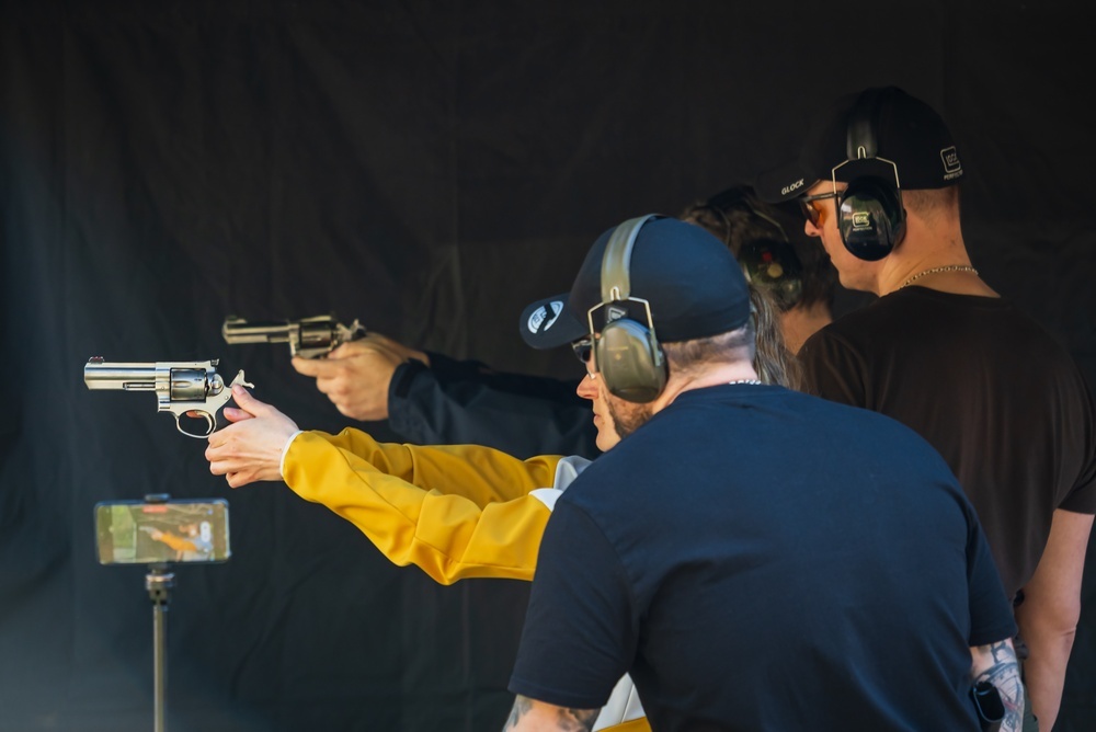 New Revolver owners on range training