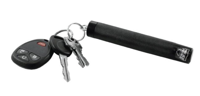 Police Force Key Chain Expandable Baton