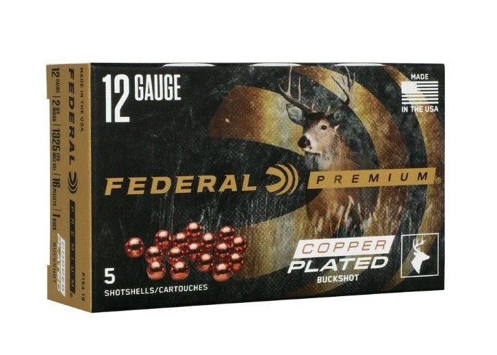 Federal Premium 12 ga #1 Buck (16-pellet, 2¾") image