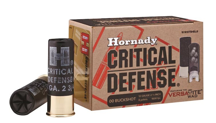 Hornady Critical Defense 12 Gauge Buckshot Ammo image