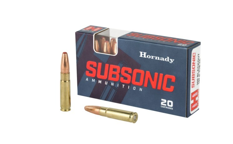 Hornady Sub-X 190gr (Subsonic)