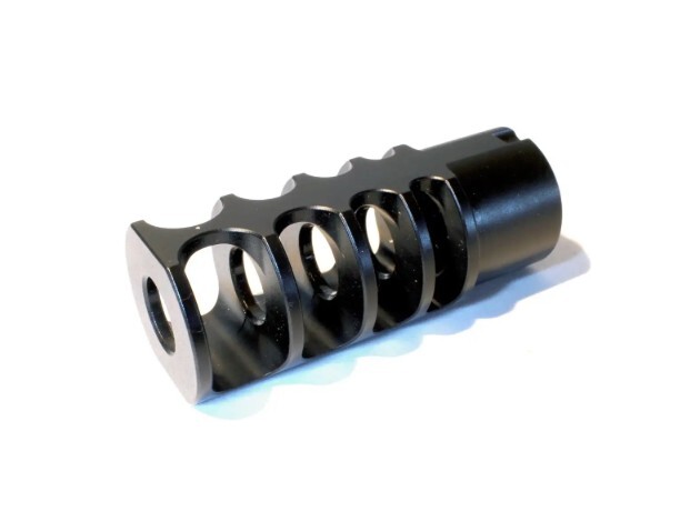 JMac Customs 4C 14-1LH Slim 4-Port Muzzle Brake RRD