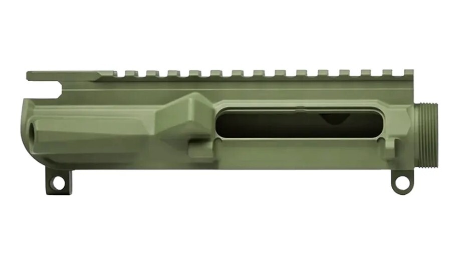 M4E1 Threaded Stripped Upper Receiver OD Green