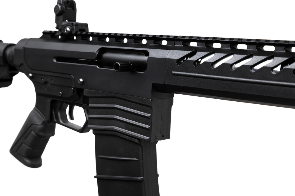 Side view of Mag Fed Shotgun 
