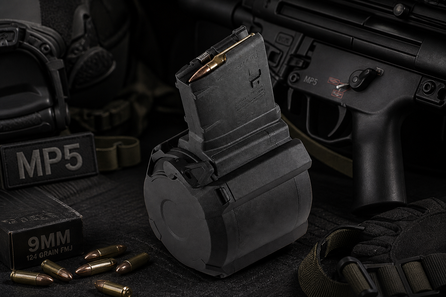 Magpul PMAG D-50 MP5 Drum