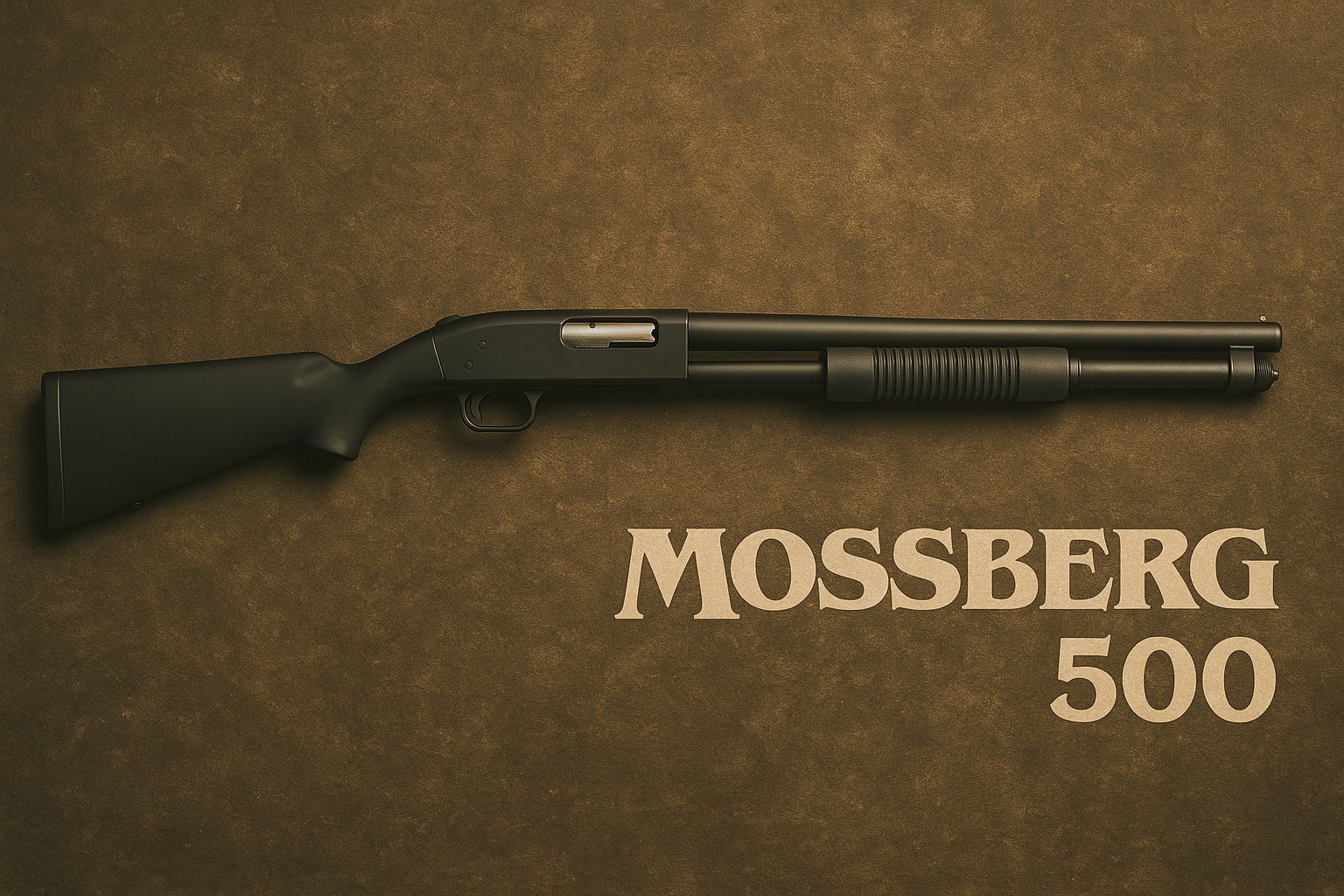 Mossberg 500 Rendering