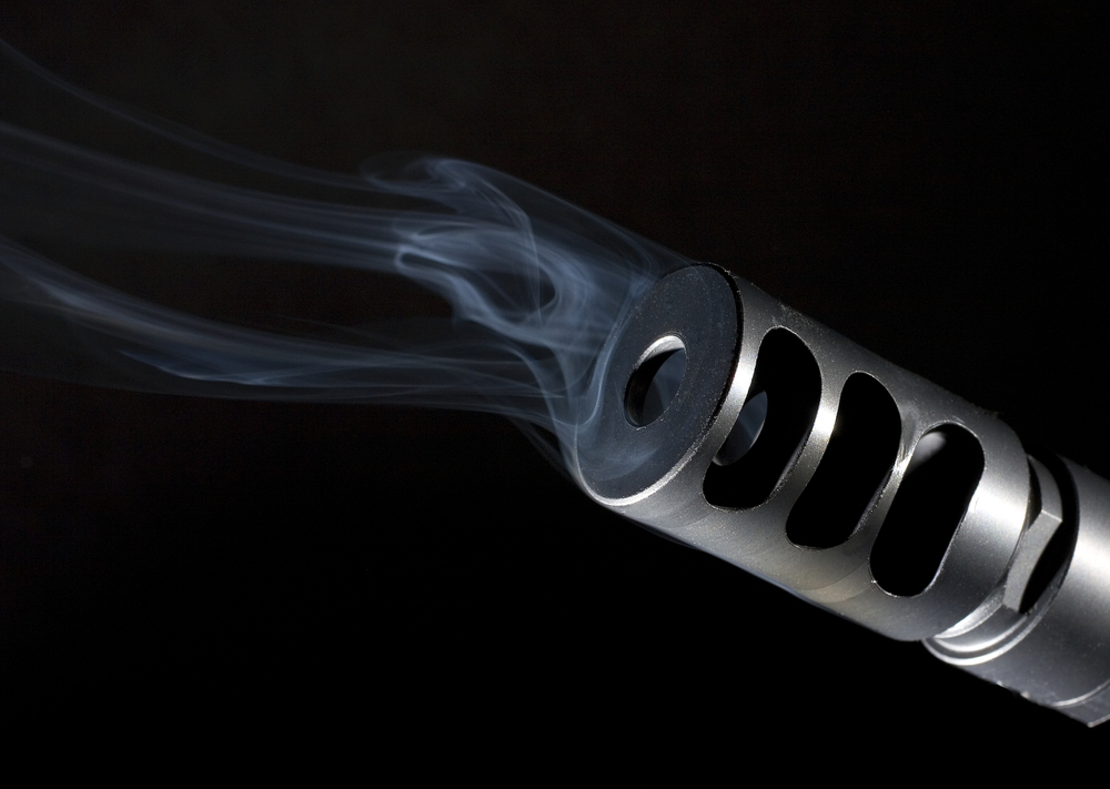 Muzzle Brake After Firing