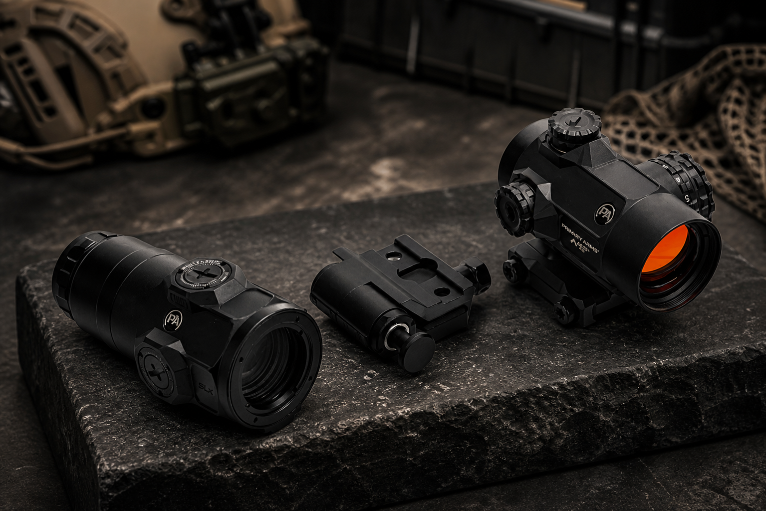 Primary Arms SLx MD-25 Gen II + SLx 3X Micro Magnifier