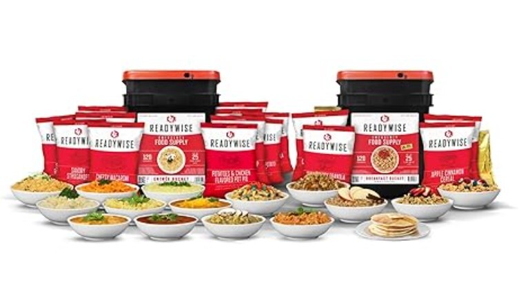 ReadyWise Emergency Food Supply - 240 Servings