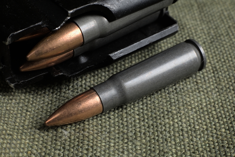 AK ammo loaded in Magazine