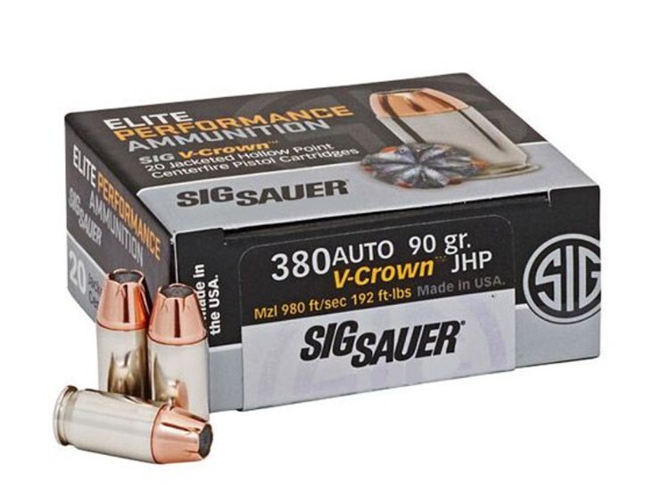 Sig Sauer V Crown 90gr JHP