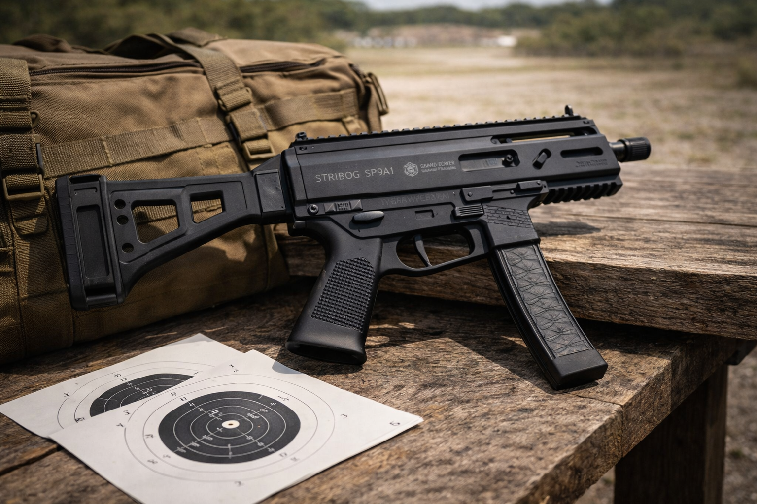 Sttibog SP9A1 at the range (AI)