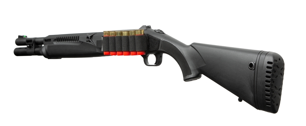 Tactical Shotgun with Side Saddle