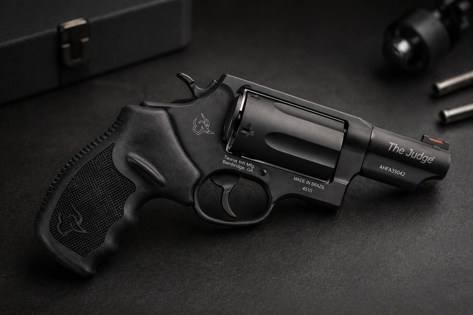 Judge laying on table