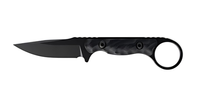 Toor Knives Jank Shank S SOCOM Black Ringed Knife
