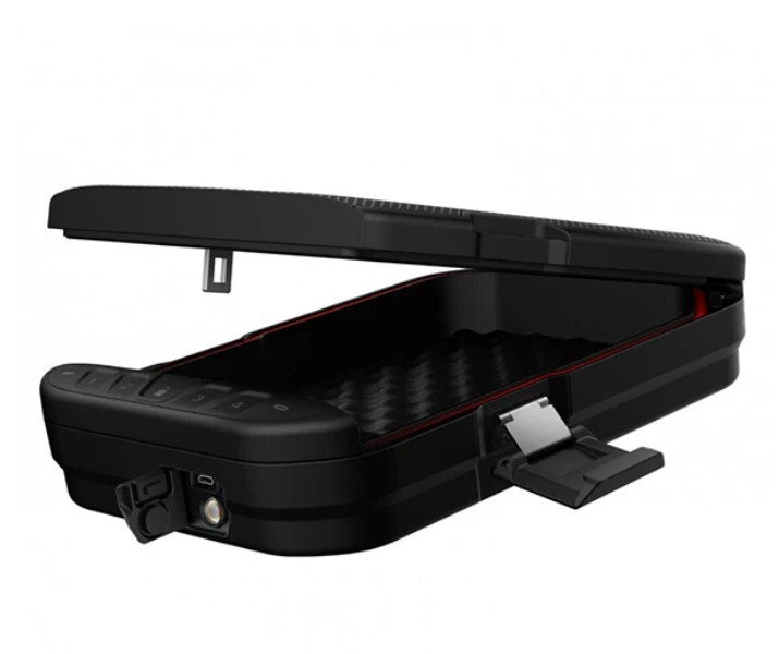 Vaultek LifePod 10 Portable Safe black open