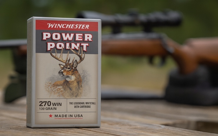 box of Winchester 270 and 270 Rifle