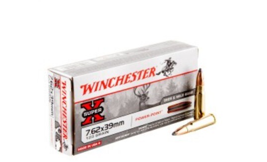 Winchester Super X ammo 7.62x39